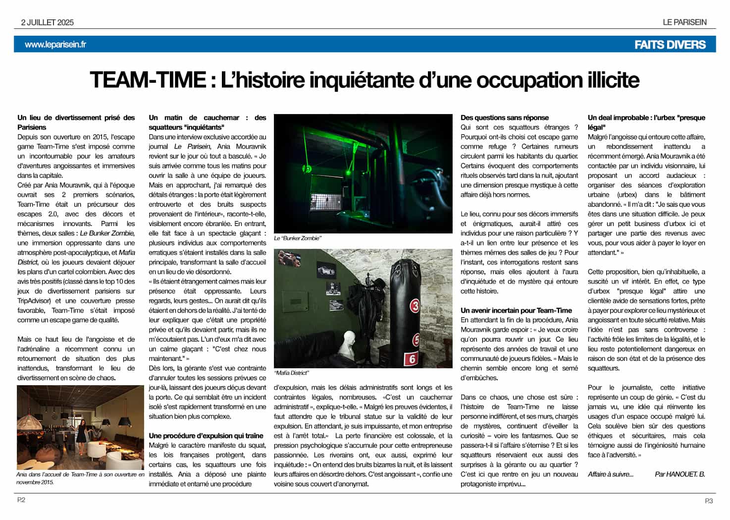 Aperçu de l'article